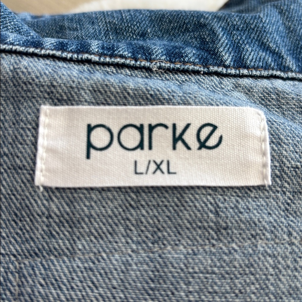 Parke Blue Denim Jean Jacket - Picture 8 of 9